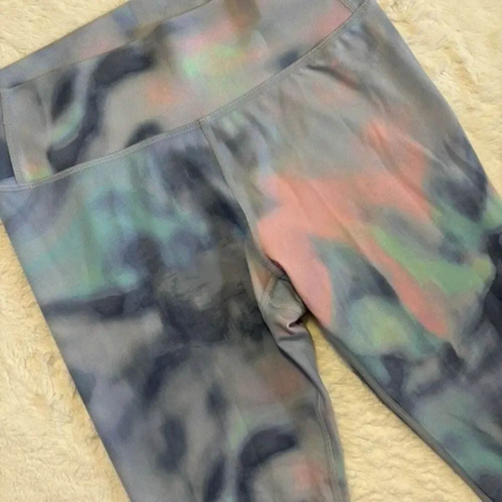 All In Motion Girls Tie Dye Leggings Multicolor Size L (10/12)